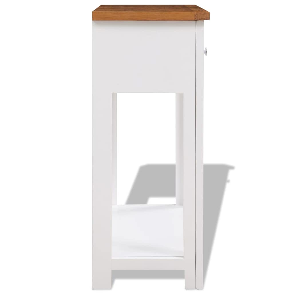 Solid Oak Wood Console Table S980