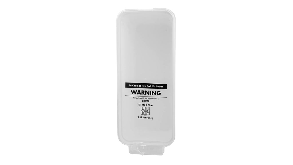 White Surface-Mounted Fire Extinguisher Cabinet P7527