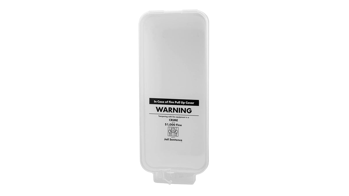 White Surface-Mounted Fire Extinguisher Cabinet P7527