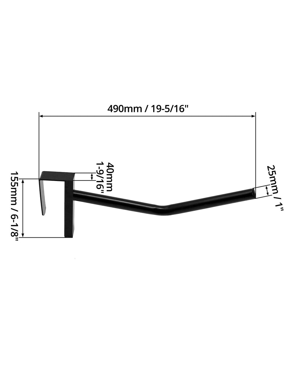 2 Pack Removable Saddle Rack Z63943