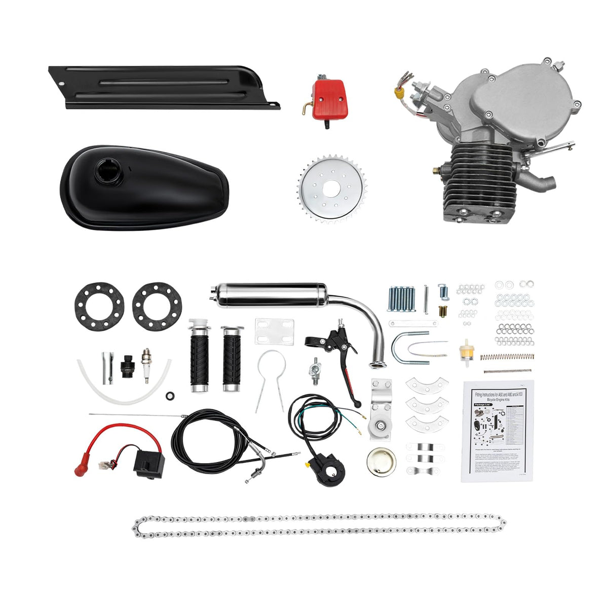 4-Stroke Air-Cooling Bicycle Engine Kit O221