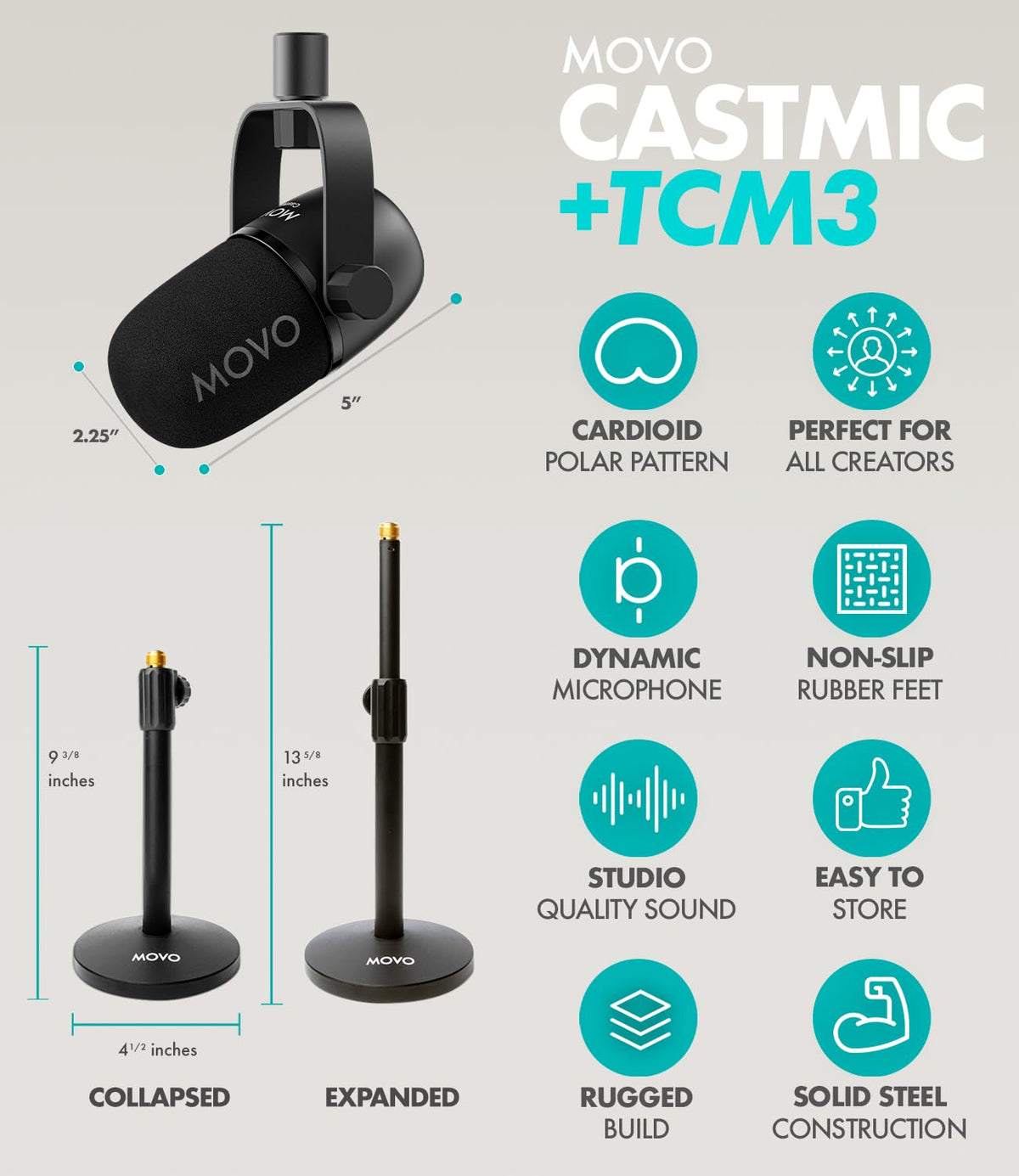 Portable Podcast Equipment Bundle F1368