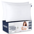 Queen Size Cotton Down Alternative Pillows Set of 2 O64252