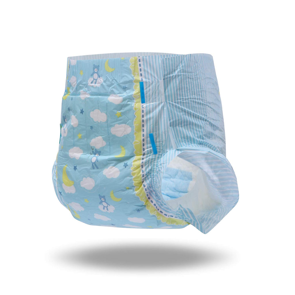 Adult Printed Diaper 10 Pieces Medium J2229