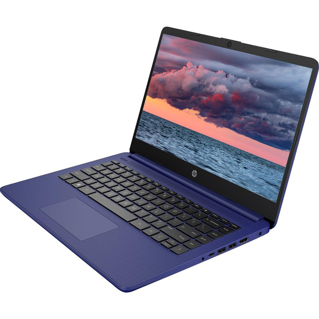 14" Portable Laptop, Intel Quad-Core, 16GB RAM, 64GB eMMC, Windows 11, Blue D337371
