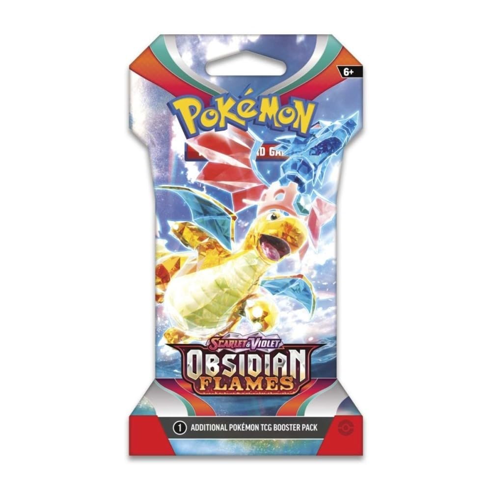Pokemon Scarlet & Violet Obsidian Flames Booster 8 Packs R467