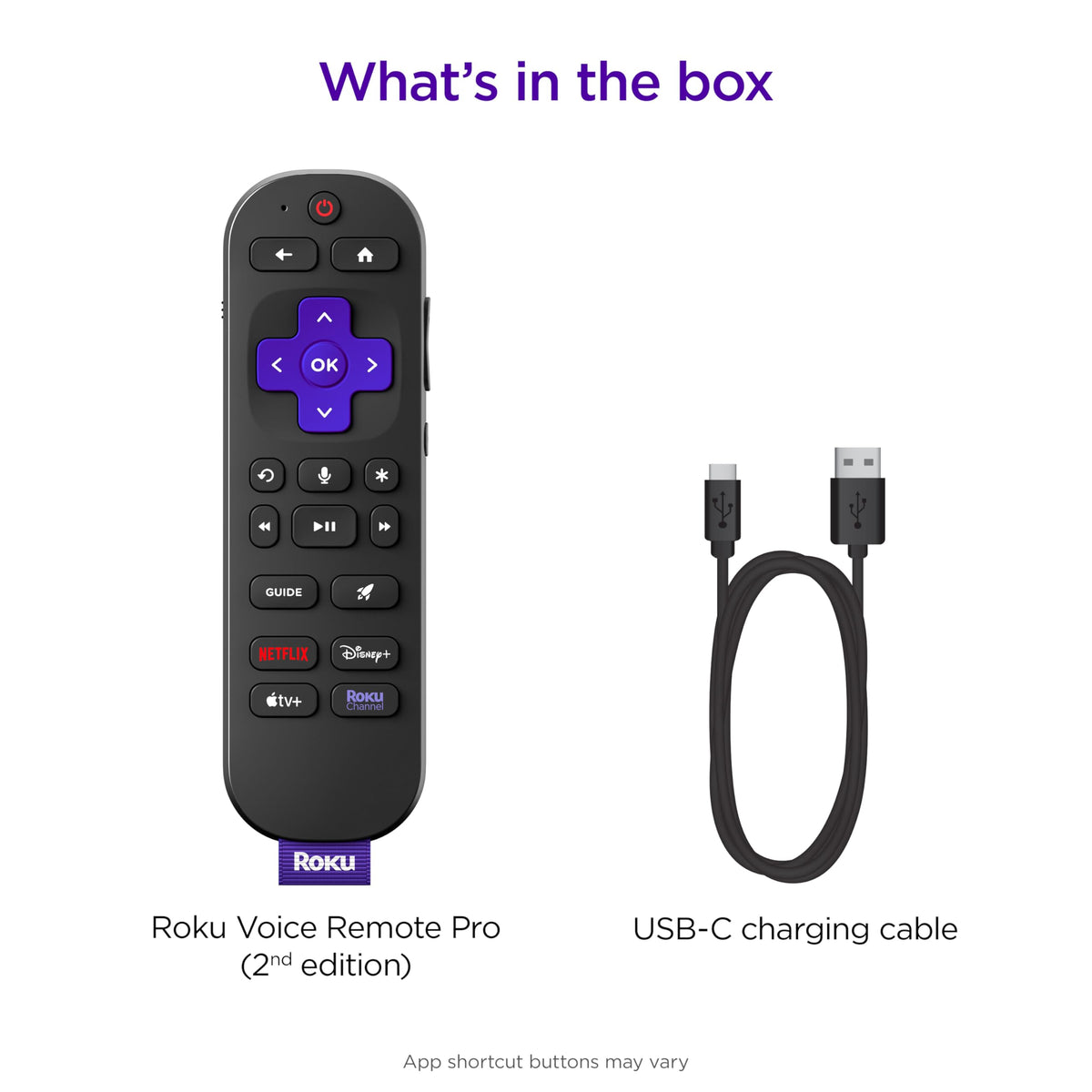 Rechargeable TV Remote Control with Voice Controls Q3380