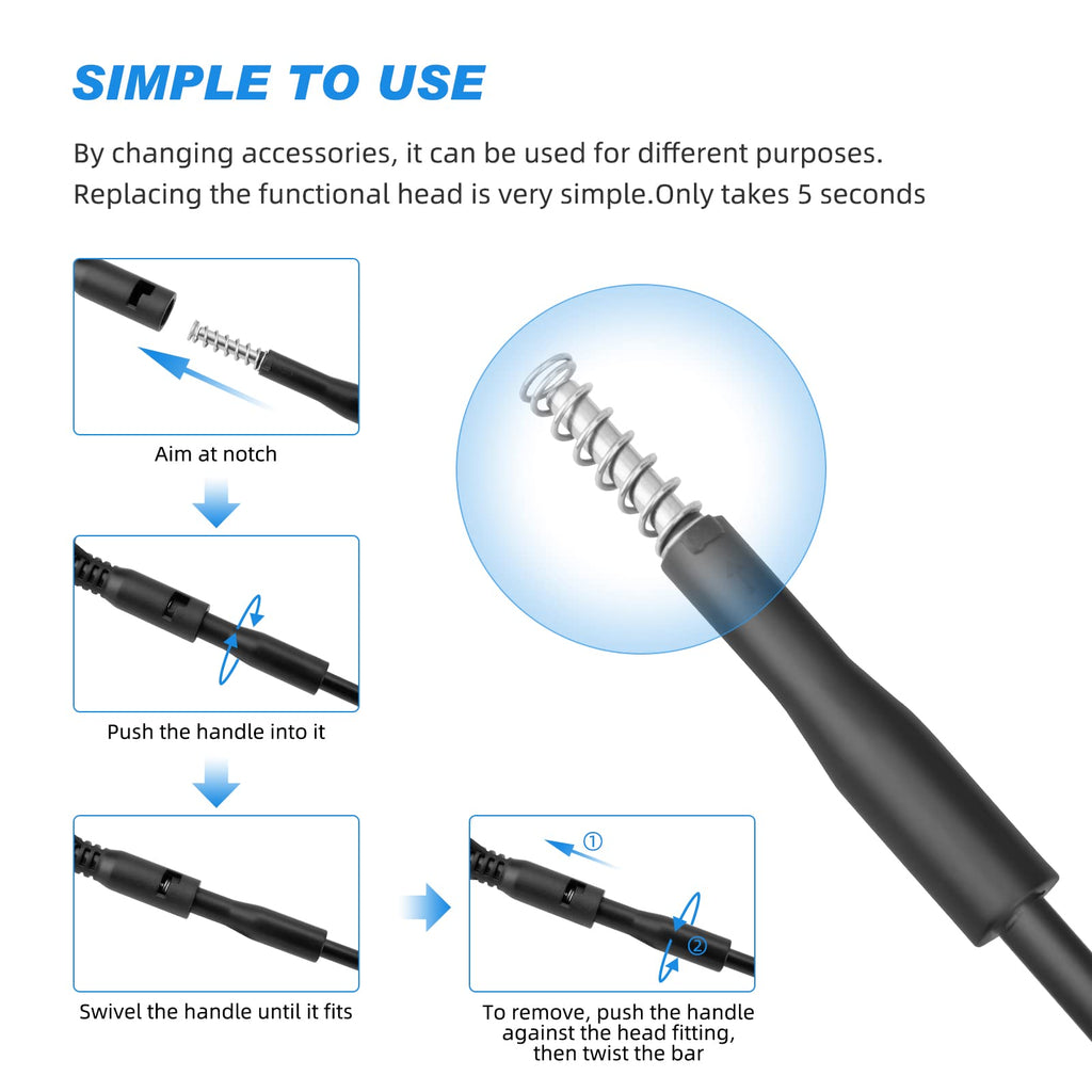 Small Fish Tank Cleaner Aquarium Cleaning Tools Kit J4088