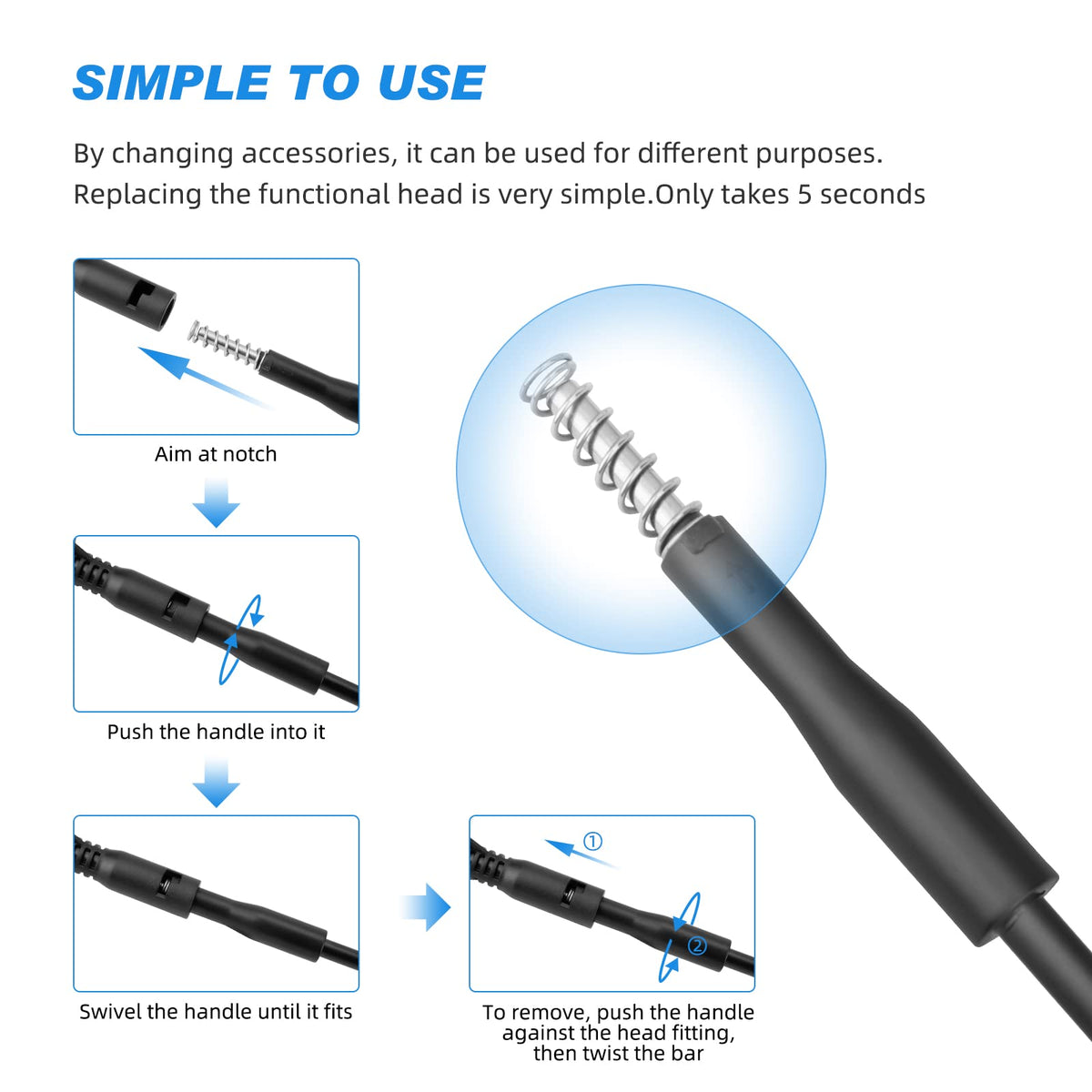Small Fish Tank Cleaner Aquarium Cleaning Tools Kit J4088