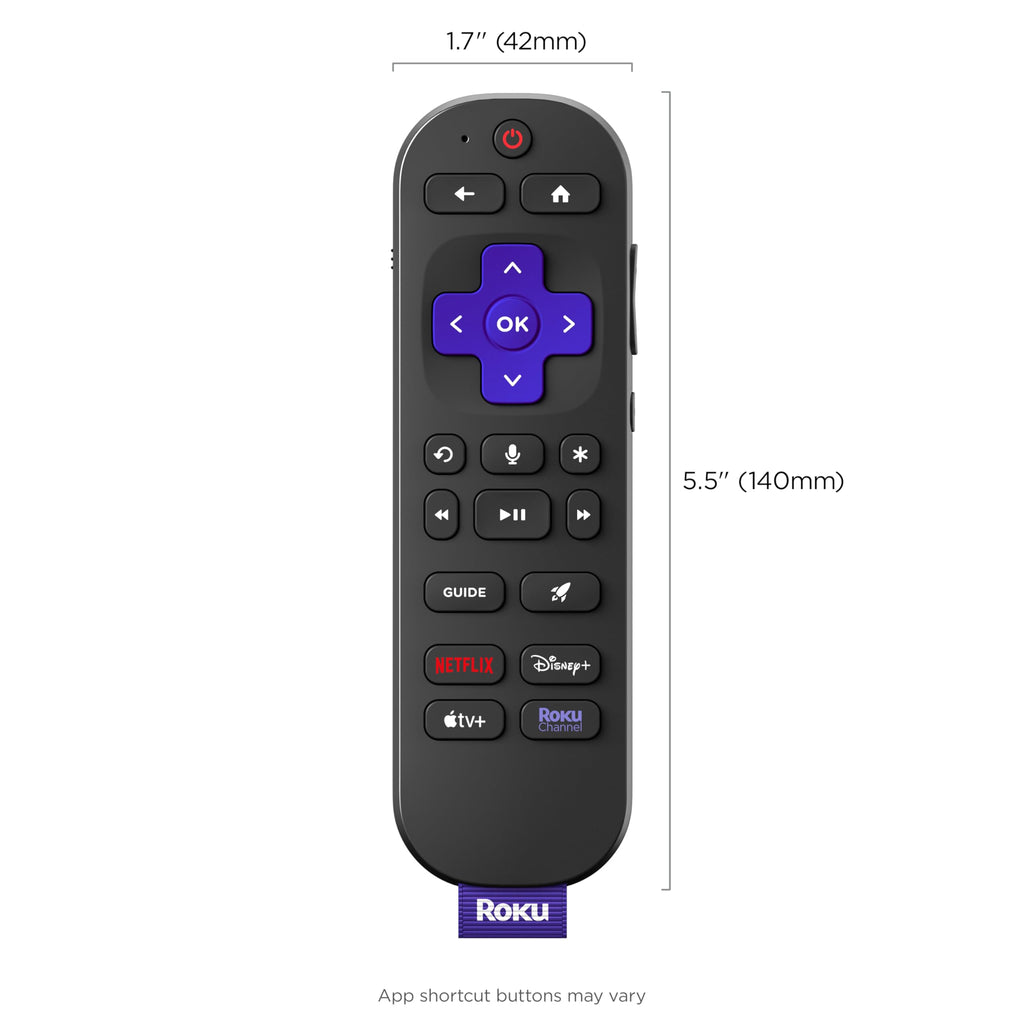 Rechargeable TV Remote Control with Voice Controls Q3380