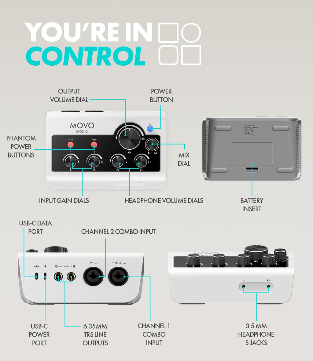 Portable Podcast Equipment Bundle F1368