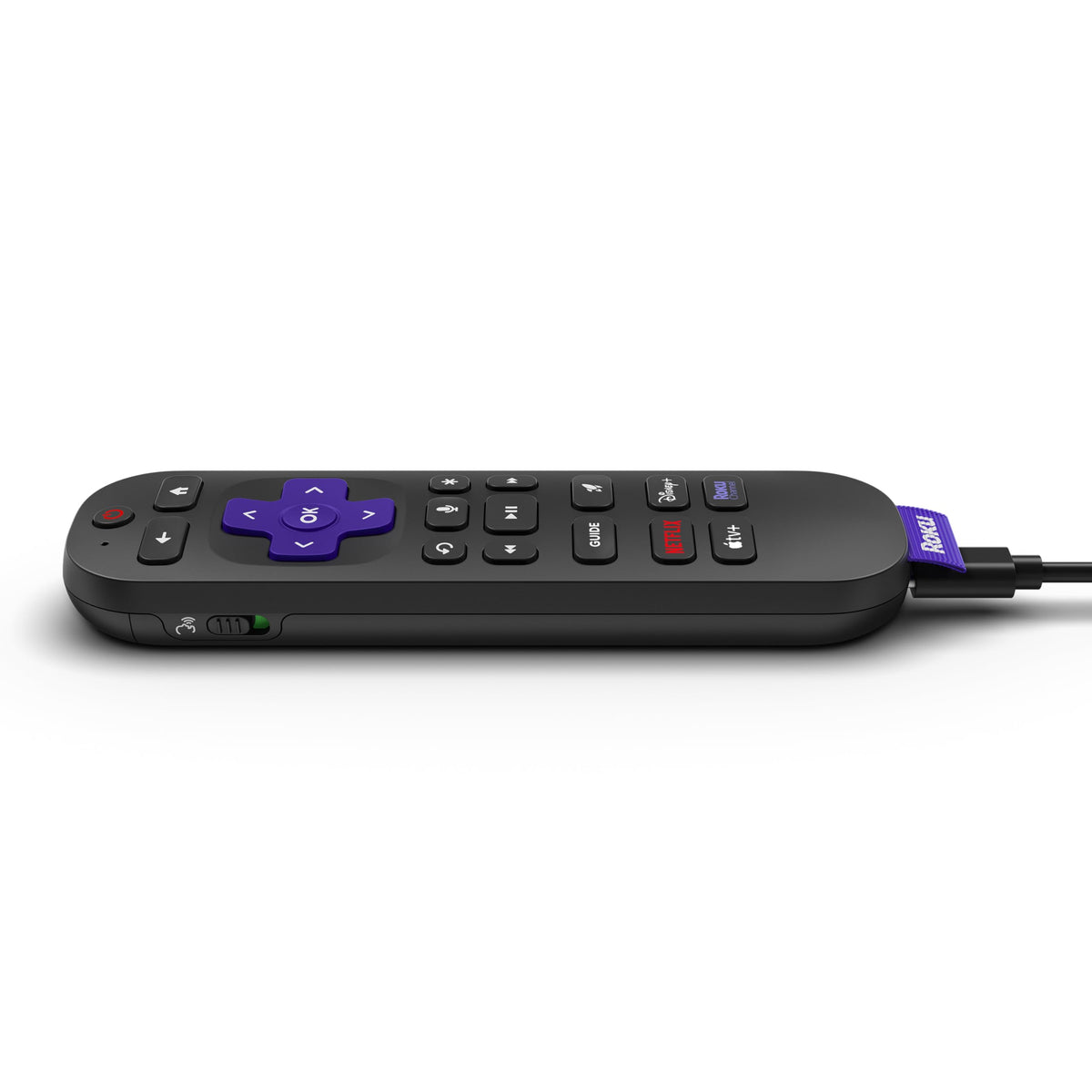 Rechargeable TV Remote Control with Voice Controls Q3380