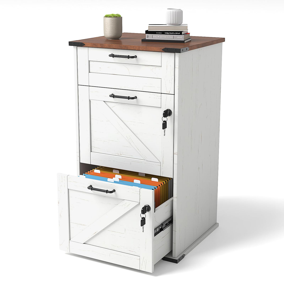 3 Drawer File Cabinet with Lock Q6981