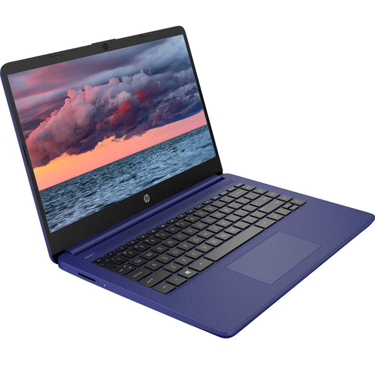 14" Portable Laptop, Intel Quad-Core, 16GB RAM, 64GB eMMC, Windows 11, Blue D337371