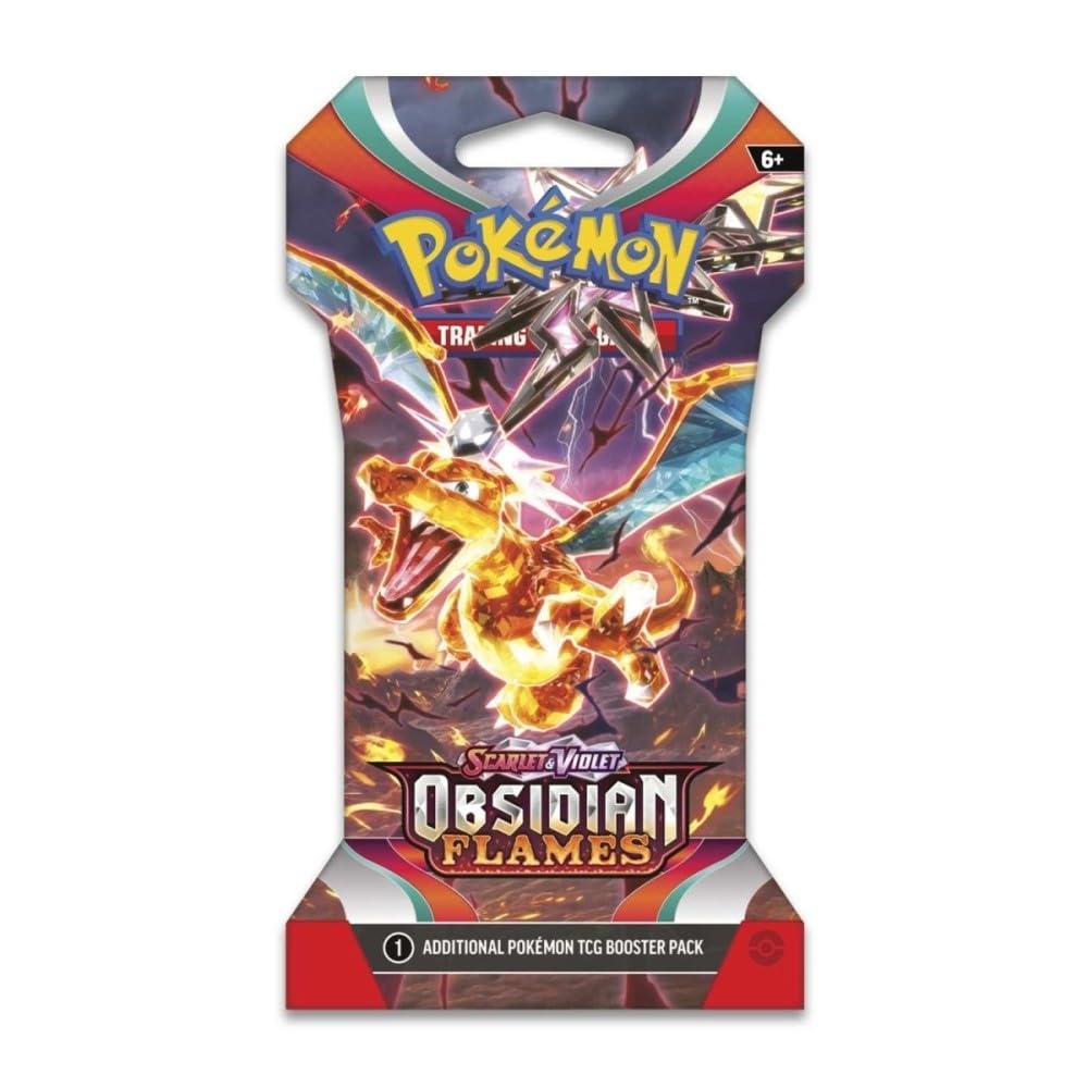 Pokemon Scarlet & Violet Obsidian Flames Booster 8 Packs R467