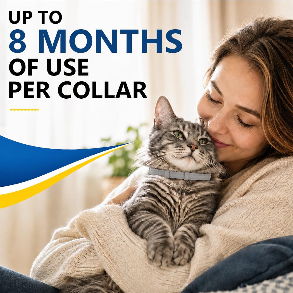 Flea & Tick Collar for Cats 4 Pack P9289