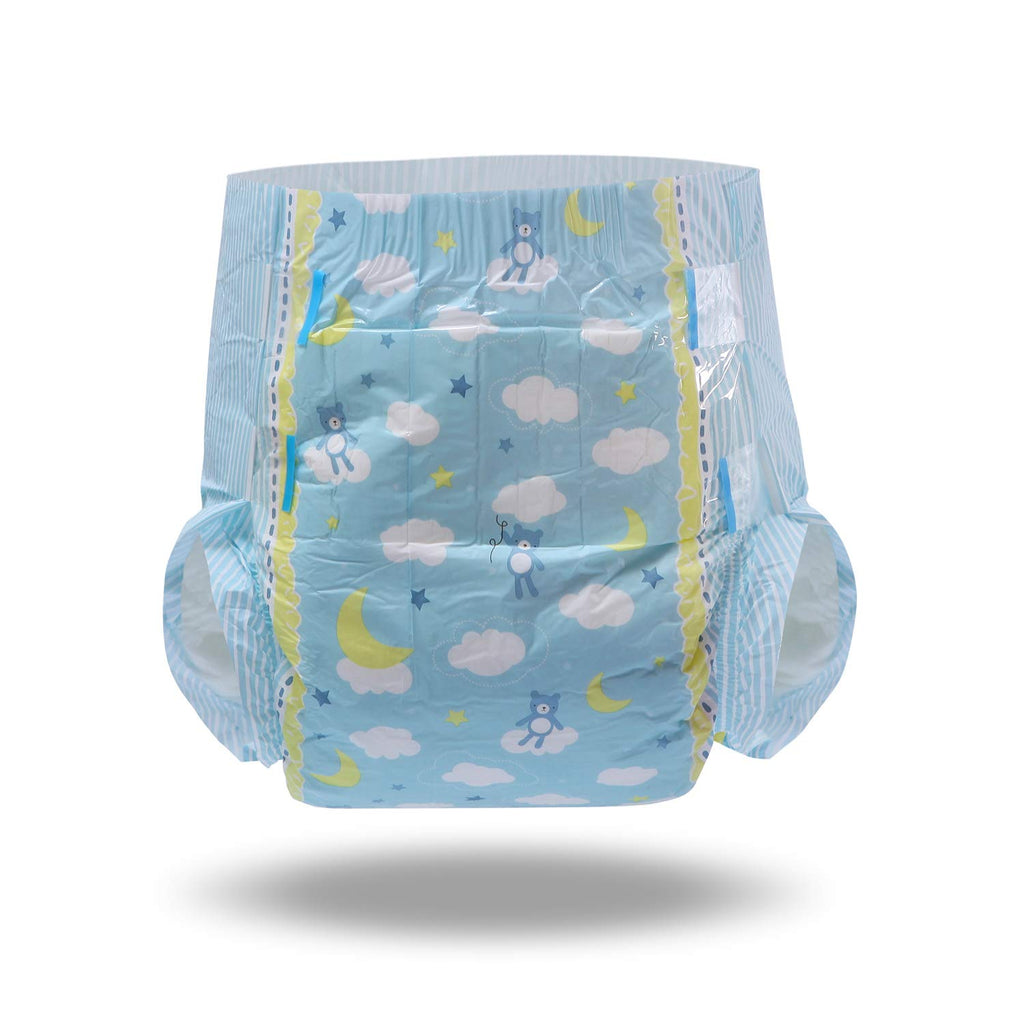 Adult Printed Diaper 10 Pieces Medium J2229