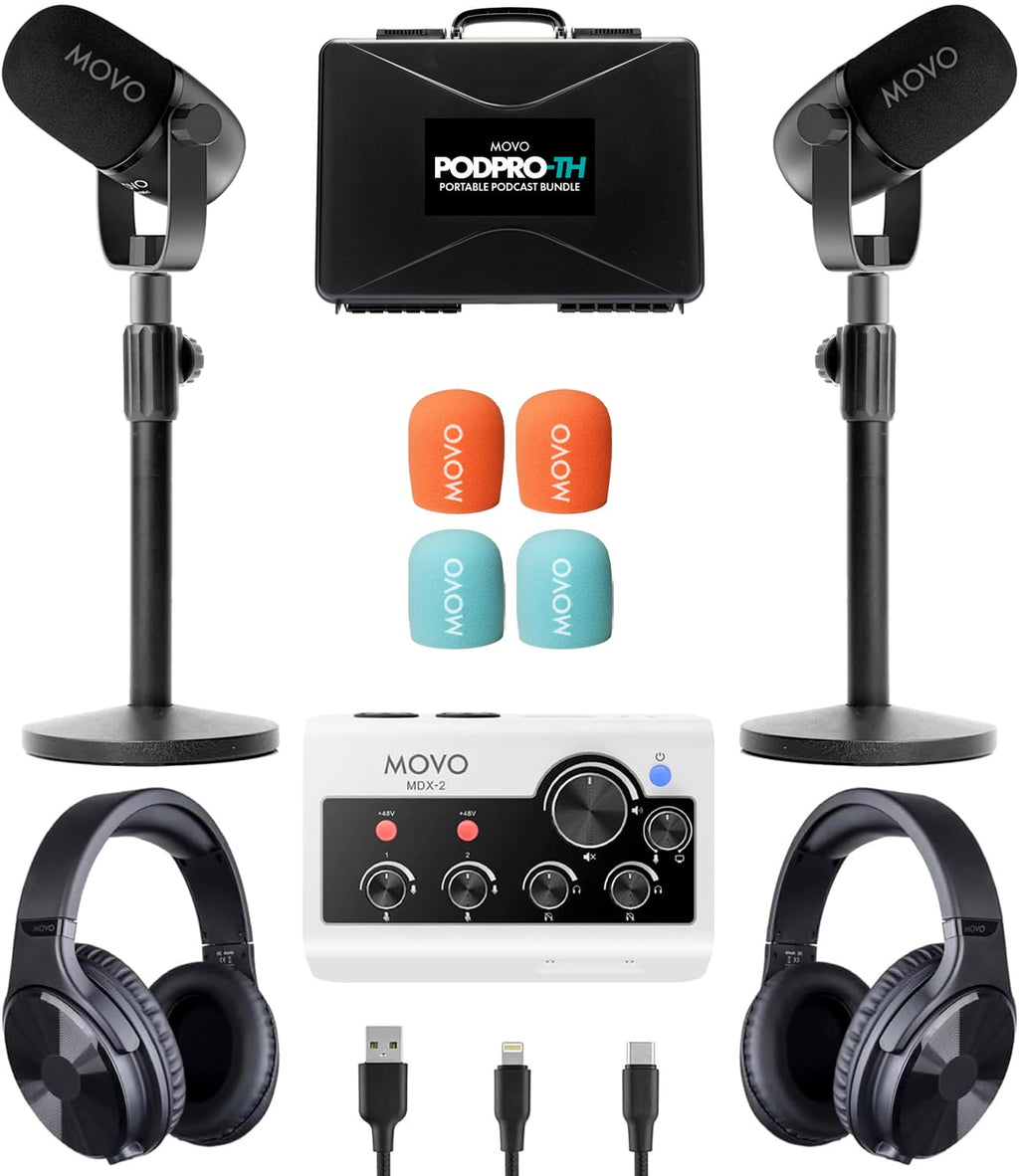Portable Podcast Equipment Bundle F1368