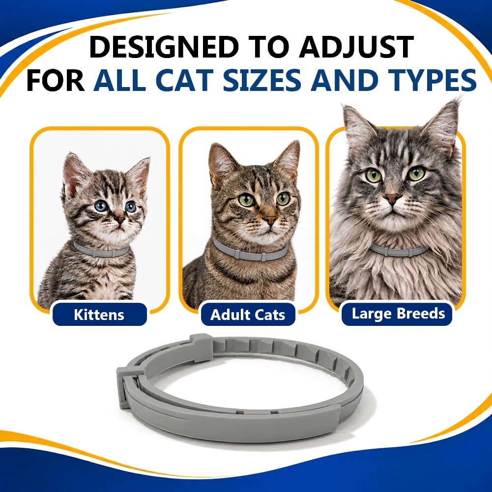 Flea & Tick Collar for Cats 4 Pack P9289
