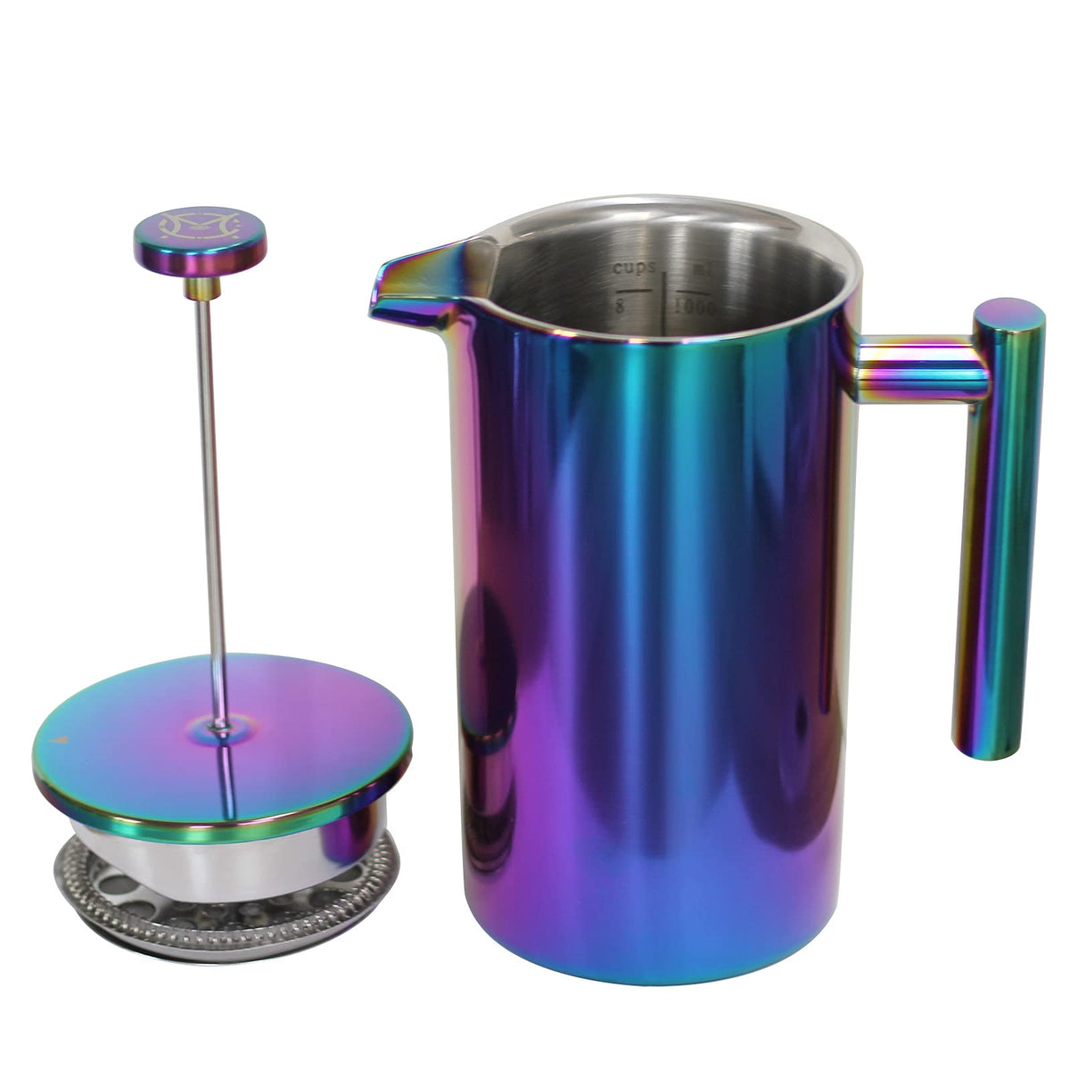 Stainless Steel Double Walled French Press 34oz C672