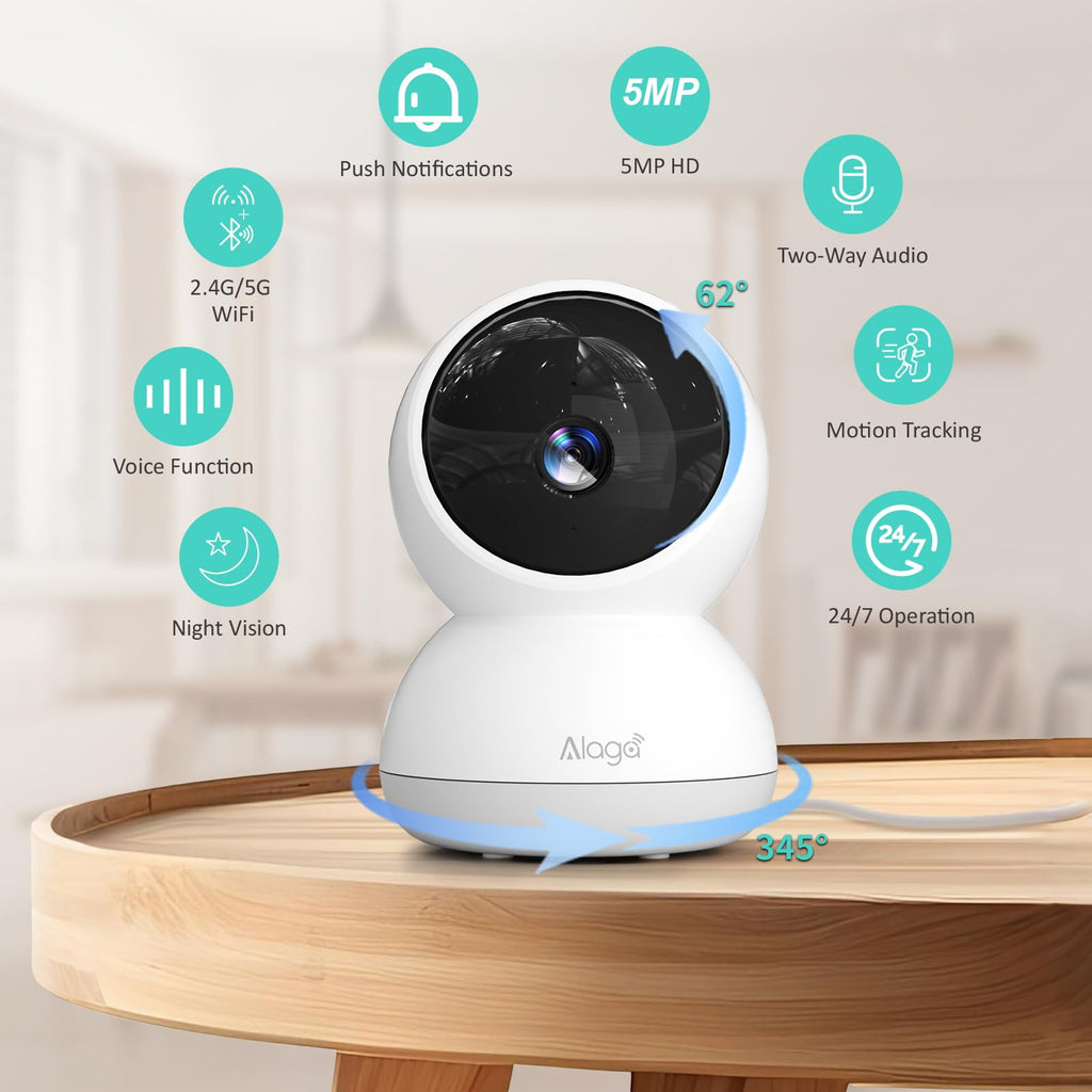 3K HD Indoor Security Camera with Night Vision R3428