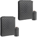 2 Pcs Inflatable Seat Cushion, 16.9 x 13 in Nylon TPU K927350