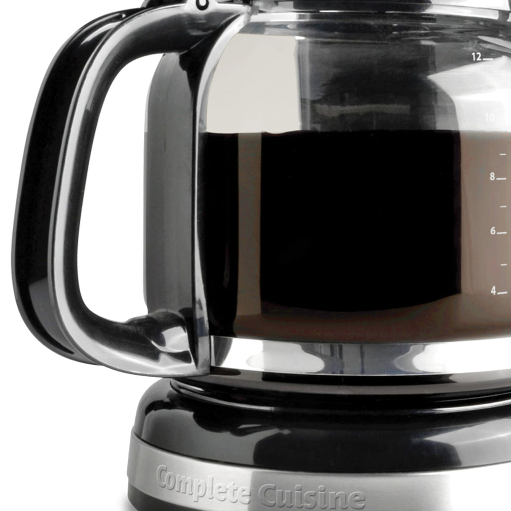 12-Cup Stainless-Steel Coffee Maker with Glass Carafe R70989