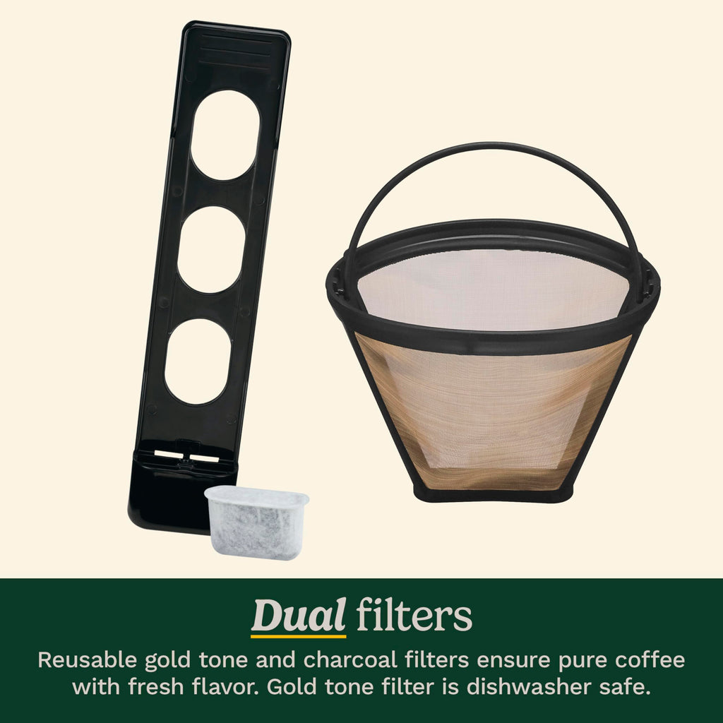 12 Cup Black Stainless Steel Coffee Maker M550750