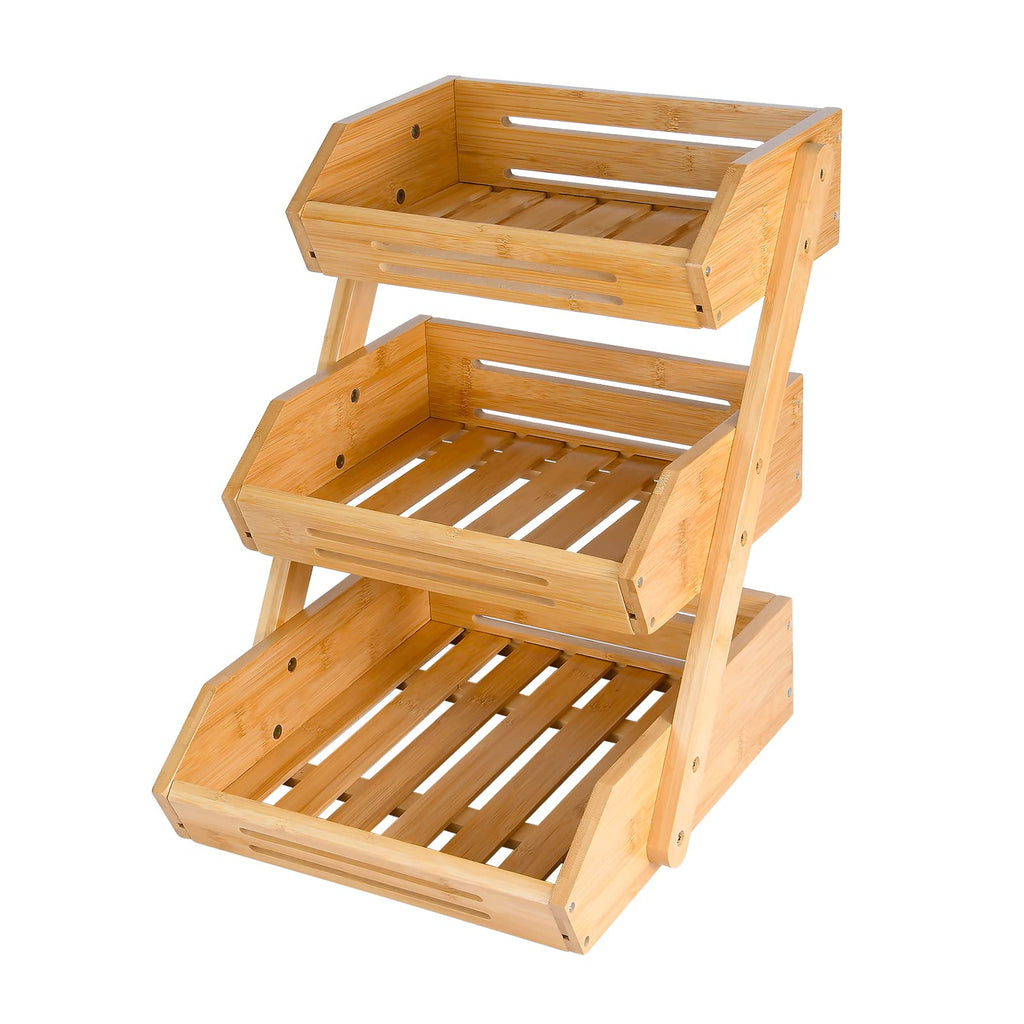 3-Tier Bamboo Fruit Basket T940