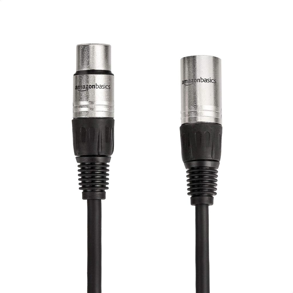 2-Pack 15 Foot Black XLR Microphone Cable A424