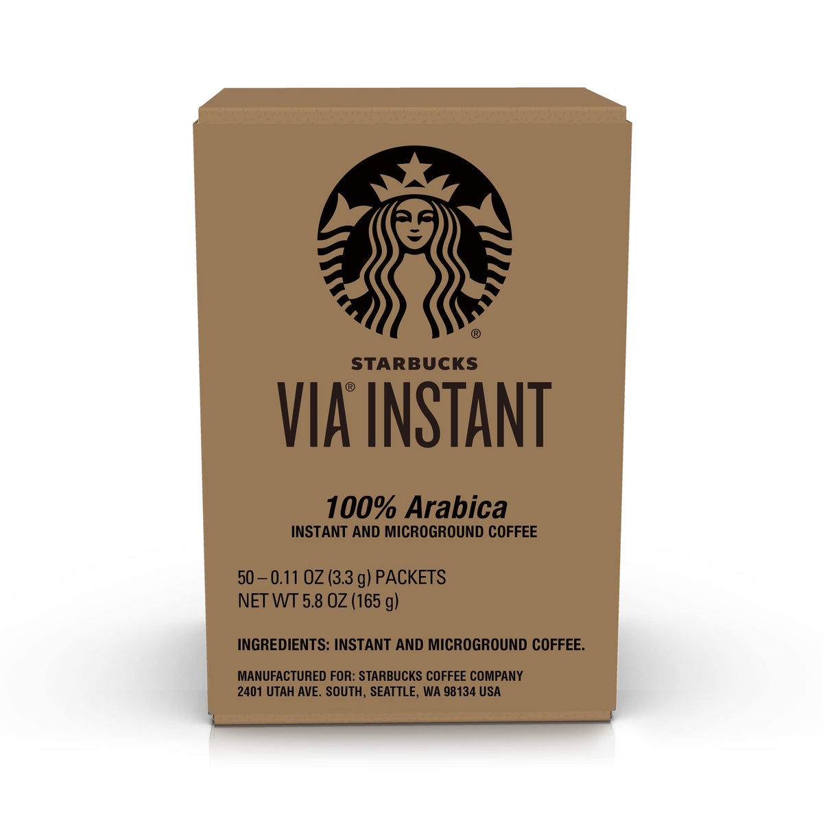Medium Roast Instant Coffee 50 Packets W126