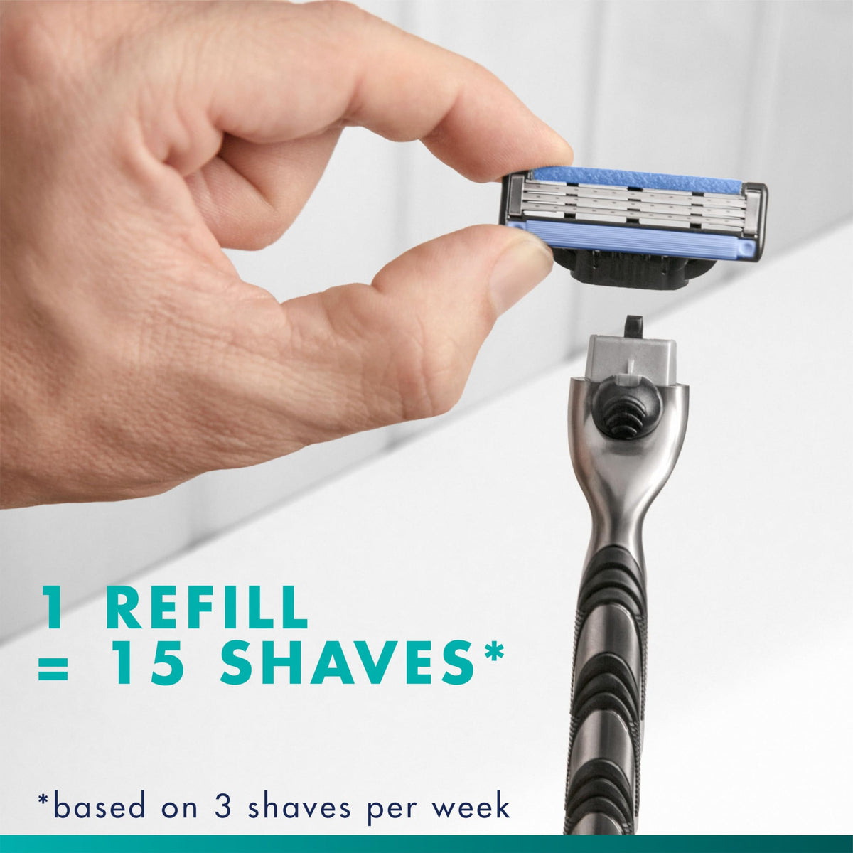 15 Razor Blade Refills Q180393