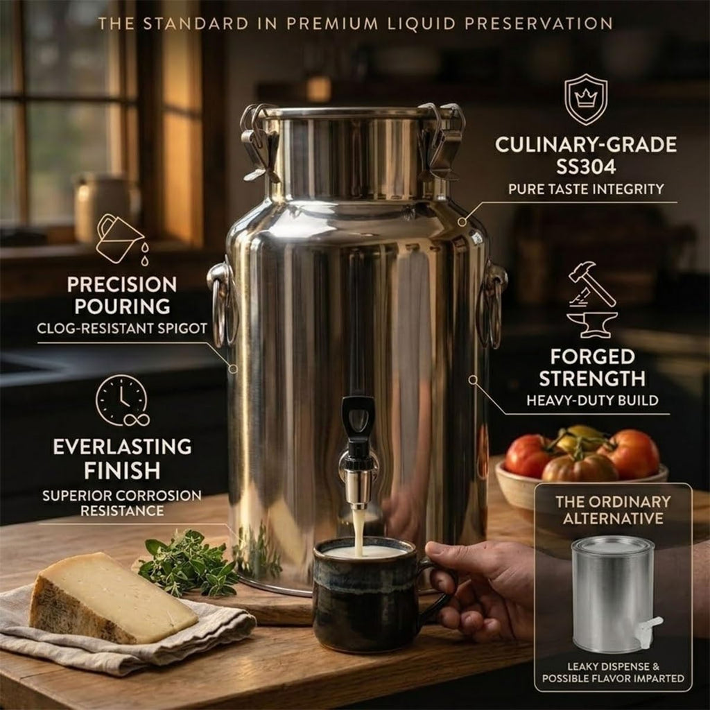 Stainless Steel Beverage Dispenser with Faucet H557984