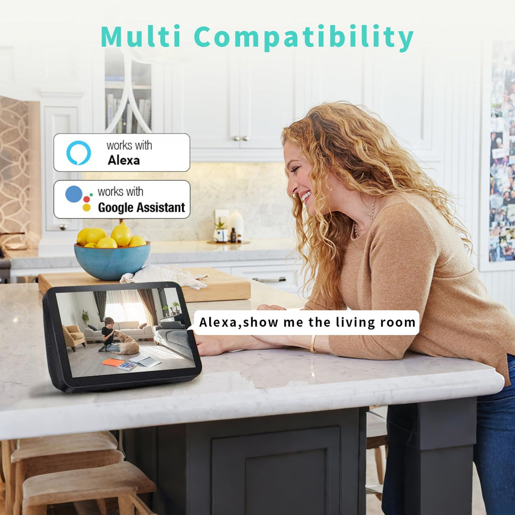 3K HD Indoor Security Camera with Night Vision R3428