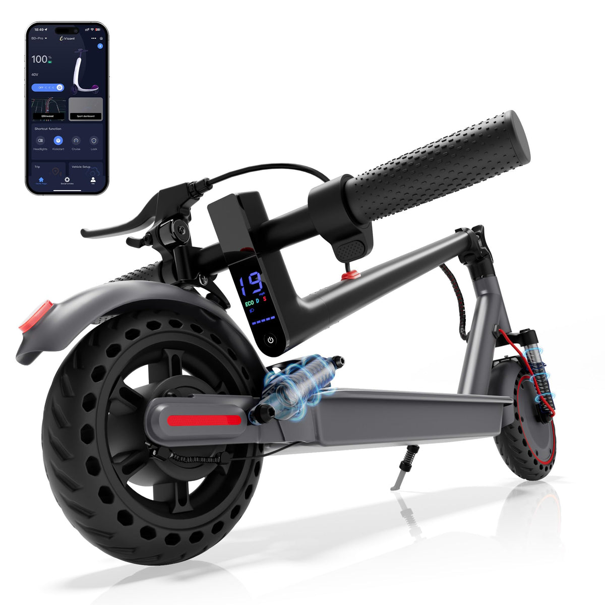 Folding Electric Scooter with Dual Brakes Z3403