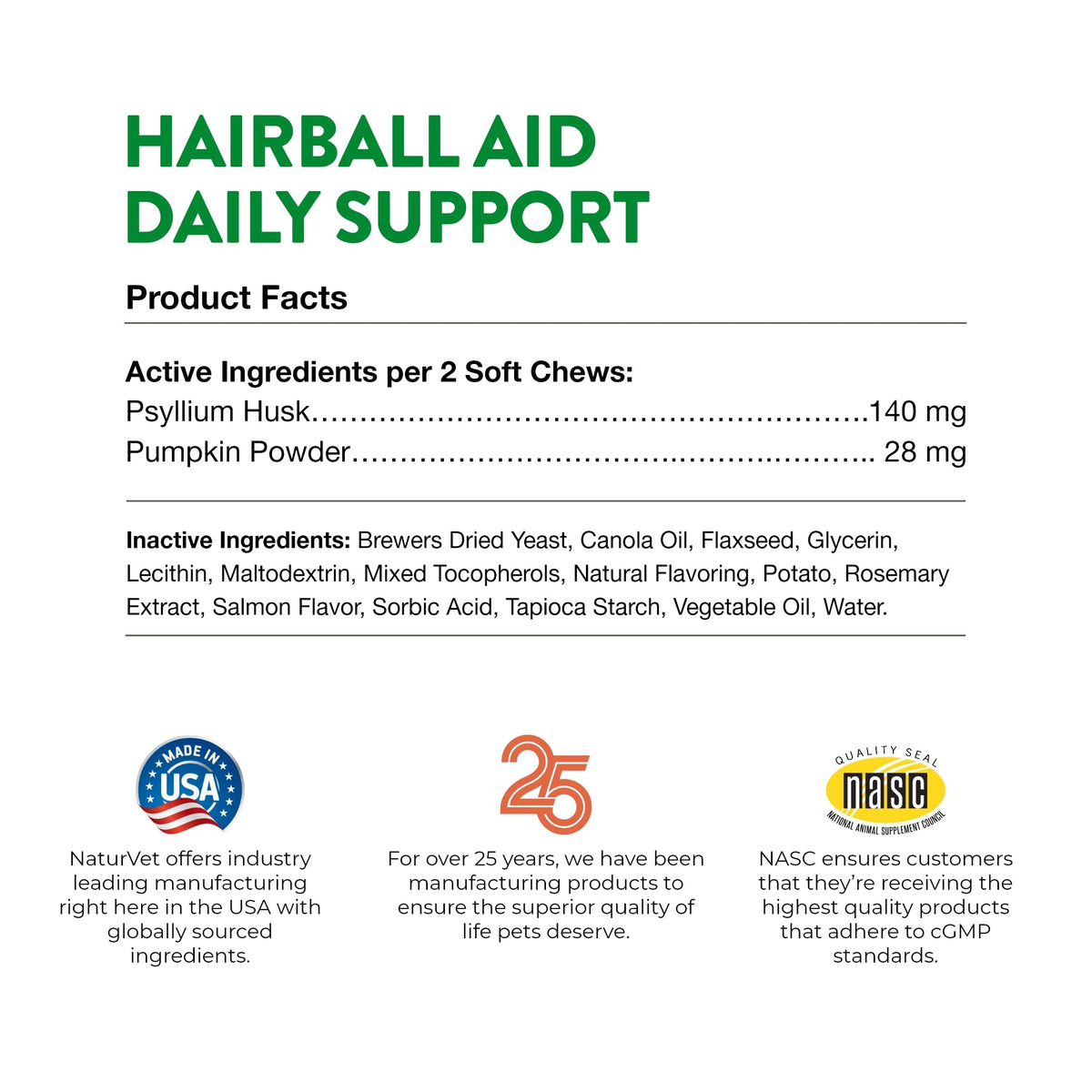 Hairball Remedy Digestive Aid Supplement 50 Soft Chews J996117