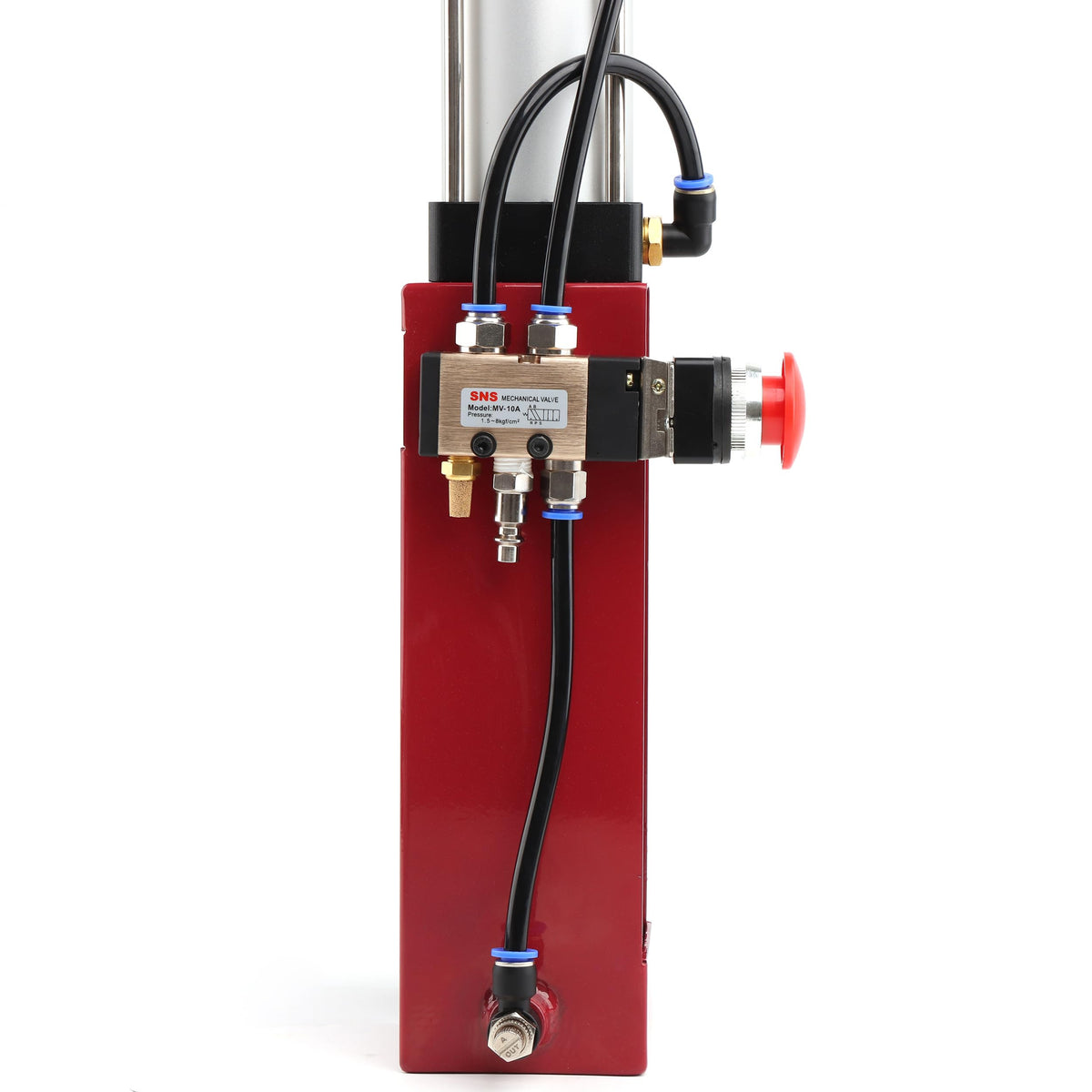 Aluminum Can Crusher Heavy Duty 12 Oz. and 16 Oz. Red U81620