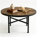 Round Wood Coffee Table K526
