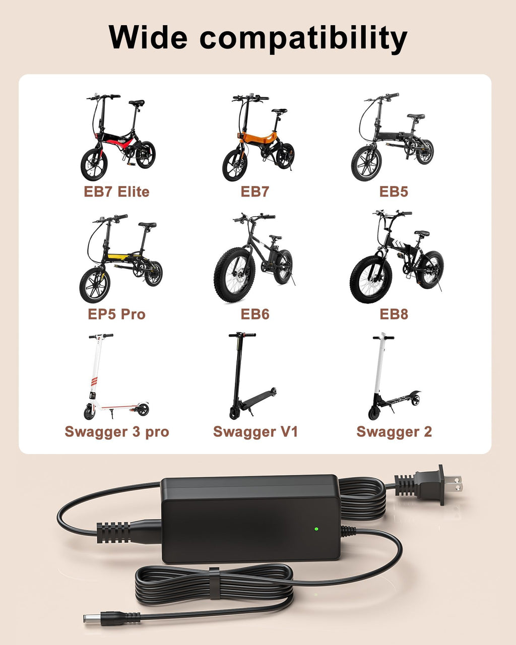 42V Electric Bike Charger E245273