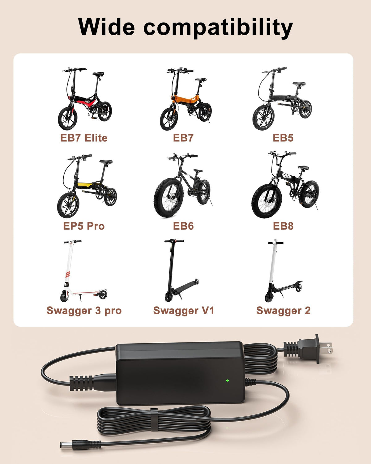42V Electric Bike Charger E245273