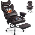 Heated Home Office Chair with Foot Rest E46121