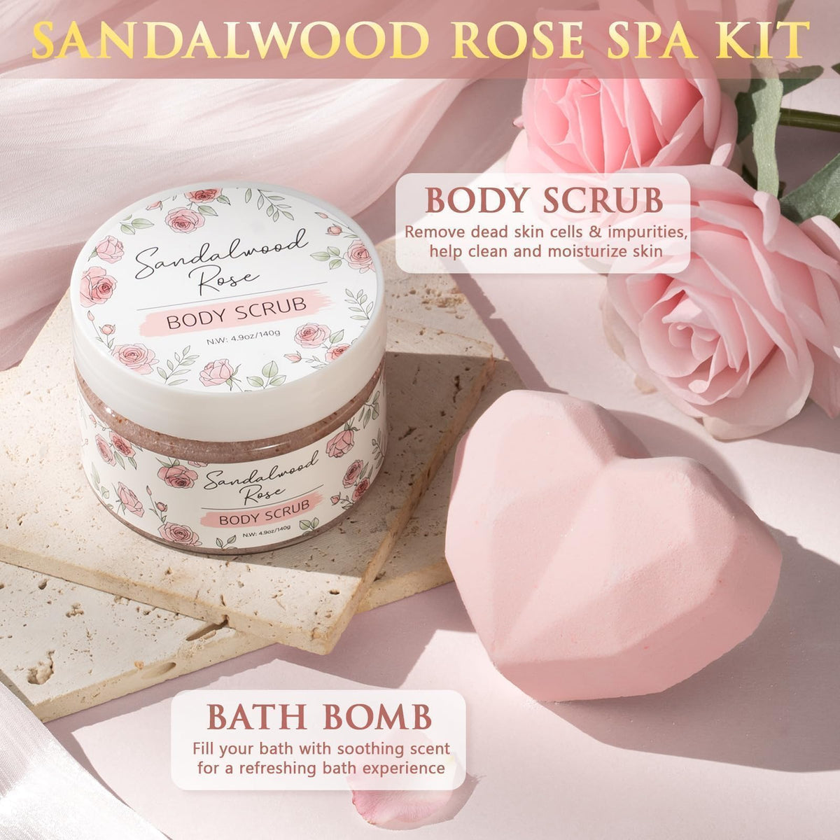Spa Self Care Package Gift Baskets H7746