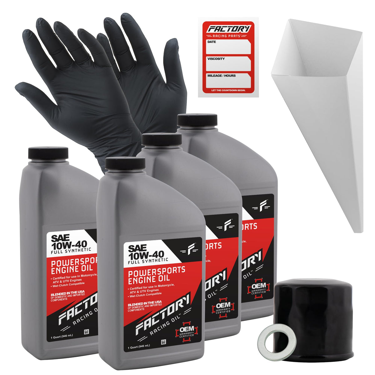 10W40 Oil Change Kit A583