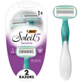 5 Blade Womens Disposable Razors, 2 Count U30643