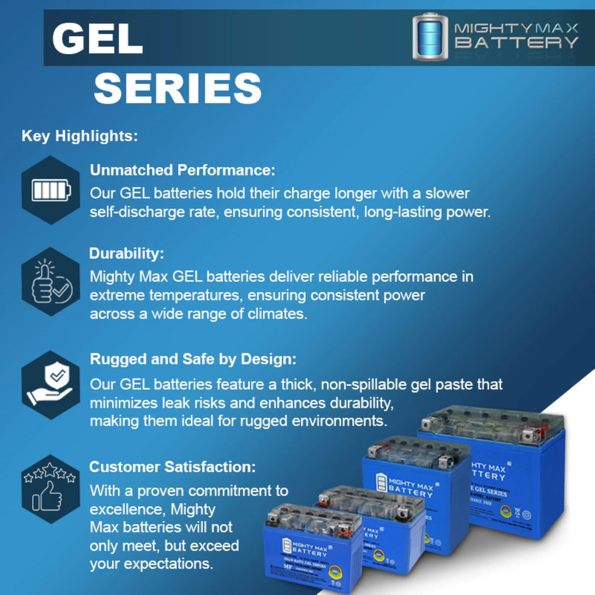 12V 11.2Ah GEL Battery L205