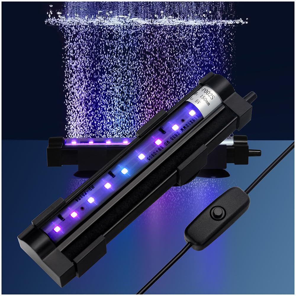 6 Inch IP68 Waterproof Color Changing Submersible Aquarium Light P30263