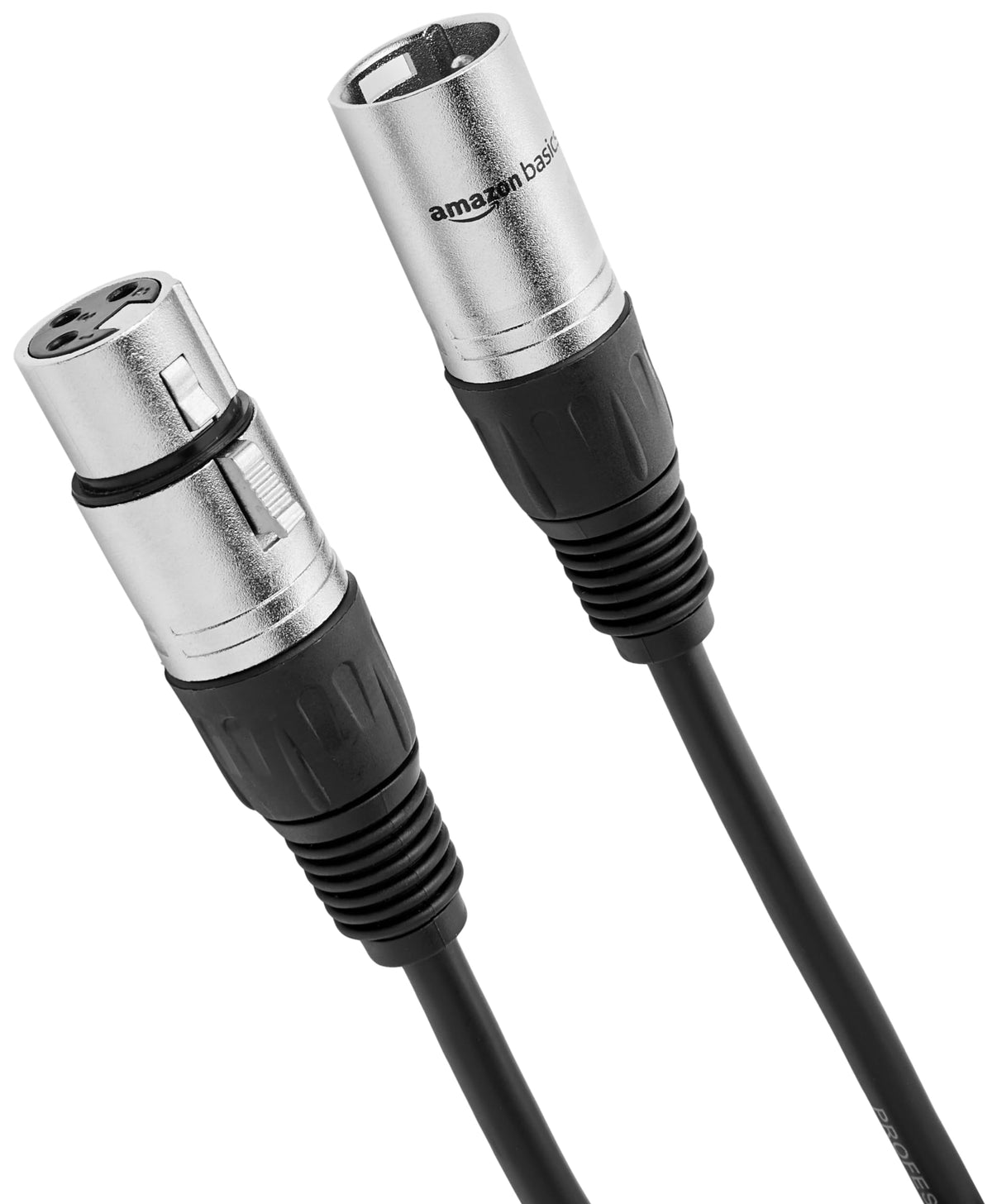 2-Pack 15 Foot Black XLR Microphone Cable A424