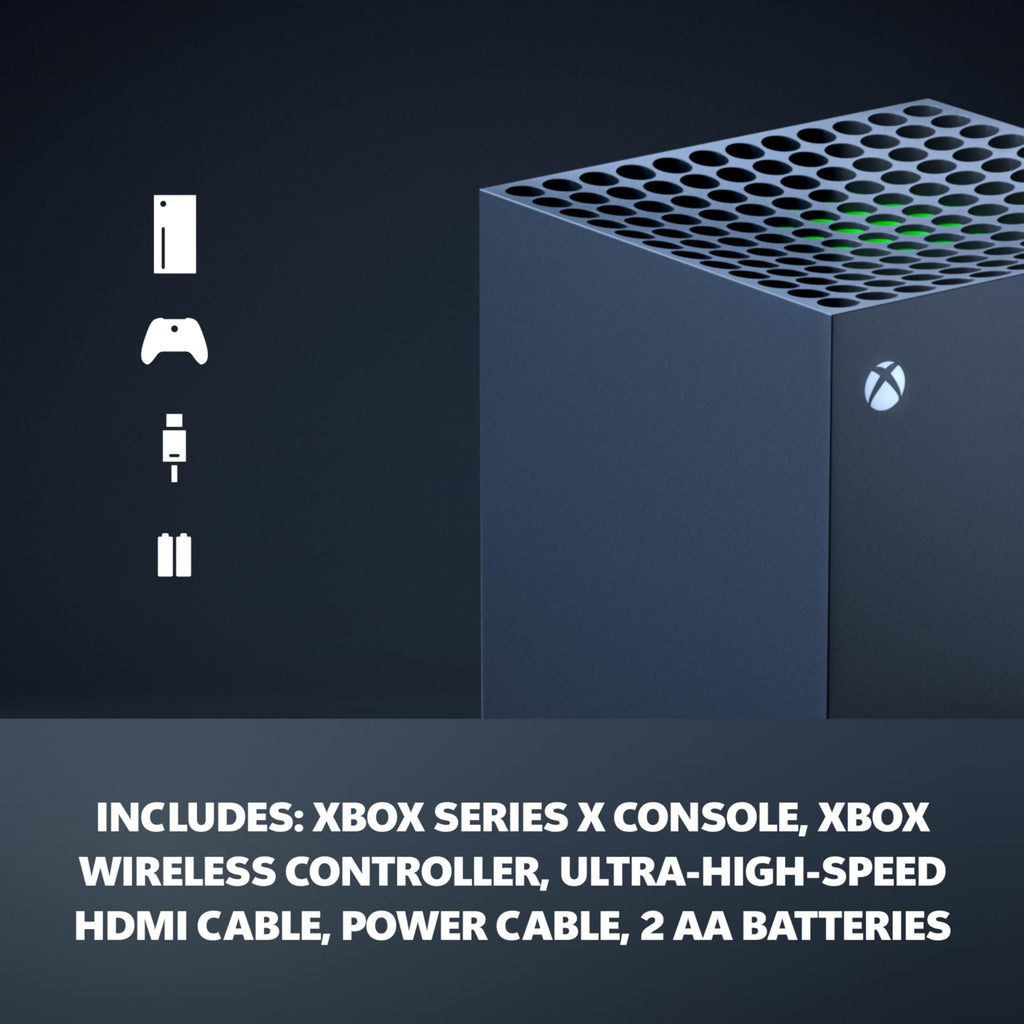 Xbox Series X 1TB SSD Gaming Console with Wireless Controller Carbon Black A24600