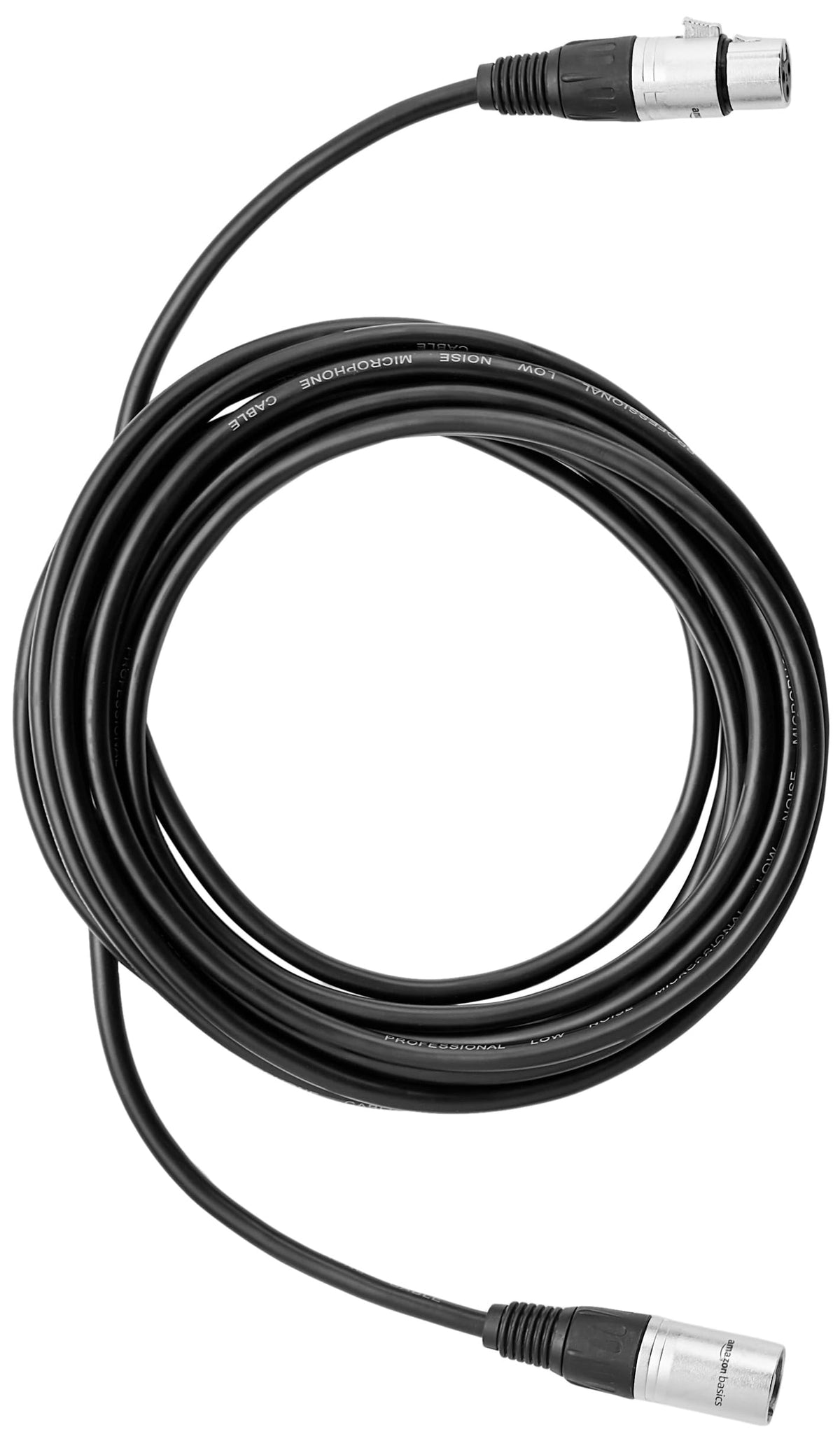 2-Pack 15 Foot Black XLR Microphone Cable A424