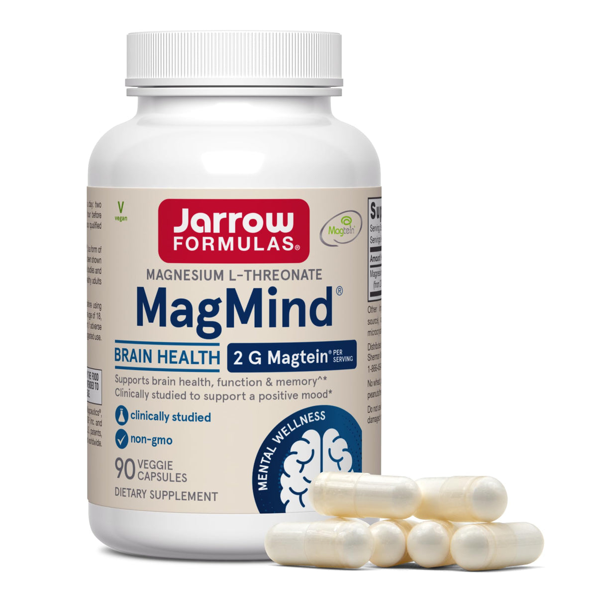 Magnesium L-Threonate 90 Capsules Q88298